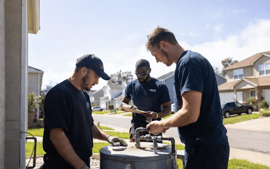 Water Heater Repair in Fort Lee, VA near me